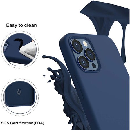 iPhone 12/12 Pro Tunt Cover Intense Navy