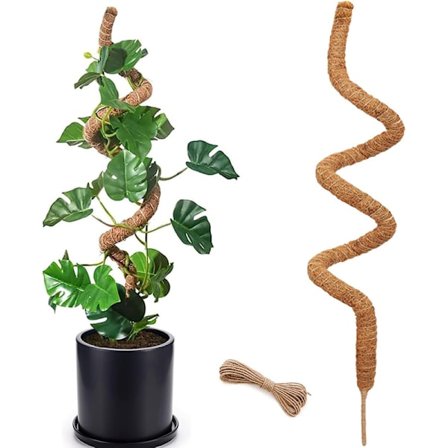 Mossastav Bøjbar 70-100cm, Plantestøtte / støttestav – Klatreplanter, 1 / 2-pakke