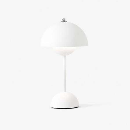 Led Flower Bud Bordlampe Usb Sengekant Bryllupsskrivebord Enkel rotteseng -g-hvid-grøn [DB]