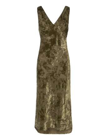 Mango | Jacquard V-Neck Dress | M