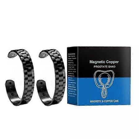 Magnetisk Koppar Prostata Armband Magnetiskt Koppar Prostata Band Förbättrar Blodcirkulationen Mäns Mode Armband Lindrar Prostata (FMY)