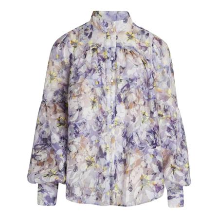 Bruuns Bazaar Scilla Lilly Bluse Lilla, Dame