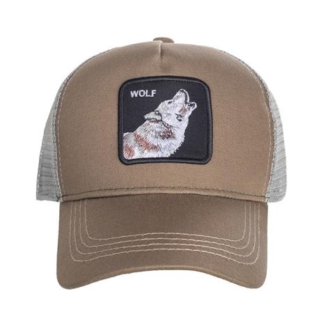 Baseball cap truck chaufför cap-wolf