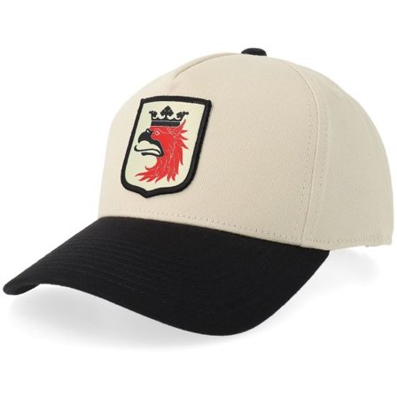 Iconic - Beige adjustable Keps - Skåne Stone/Black A-frame Adjustable @ Hatstore
