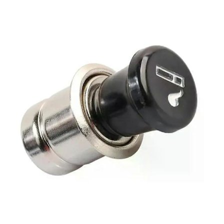 Universal 12V sigarettennerkontakt strømplugg uttak deler for bil lastebil miljøvern flammehemmende