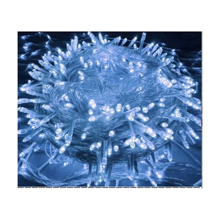 Lyslenke, 200 LED, Varmt Hvit, Innendørs og Utendørs Dekorativ