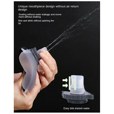 Multifunktionell Vattenflaska för Handled Cykling Maraton Hydreringsverktyg Utomhus Bärbar Vattenflaska för Handleden Vit