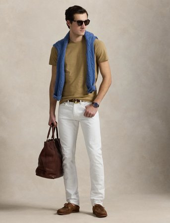 Polo Ralph Lauren 26/1 Jersey-Ssl-Tsh - Beige - XXL