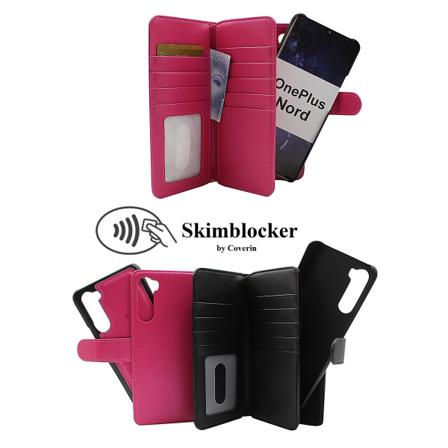 Skimblocker Xl Magnet Wallet Oneplus Nord (svart) Svart
