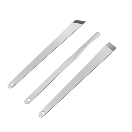 3 pc tånegl skraber manicure værktøj fødder negl indgroet neglebånd pedicure kniv sæt