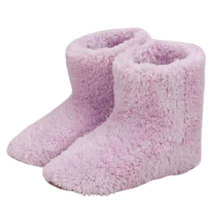 USB-latauksella lämmitettävät jalkineet, pehmoiset lämpimät sähkötohvelit, lämmitettävät pestävät sydänkuvioiset jalkineet