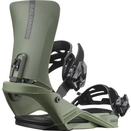 Salomon - Fijaciones de snowboard Fijaciones de snowboard Rhythm - Deep Lichen Green