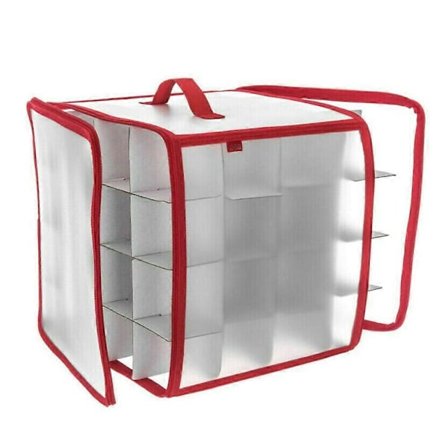 Juletræs Kugle Opbevaringspose Julepynt Foldbar Organizer