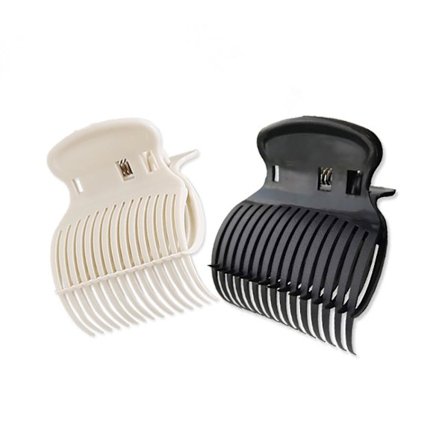 12 stk. Hår Ruller Clips, Varme Rulle Clips, Hår Curler Klo Clips, Hår Permanent Isolations Clips