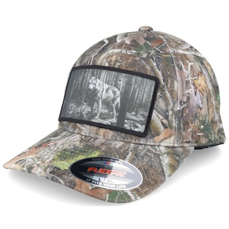 Hunter - Camo flexfit Caps - Big Wolf Wide Timber Kanati Camo Pattern Flexfit @ Hatstore
