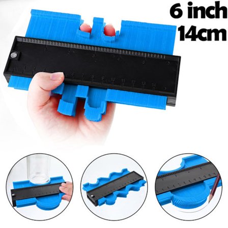 Praktisk 14CM 6TUM Konturmall Hög Kvalitet