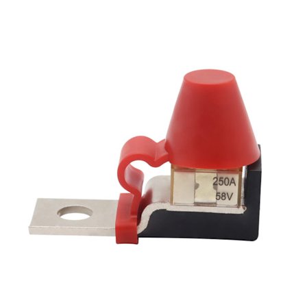 MRBF-terminalsäkringsblocksats Single Stud 5/16'' (M8) KompaktHigh-Amp Marine Nominell Batterisäkring 58VDC Maximalt vattentät