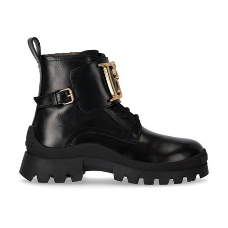 Dsquared2, Lace-up Boots Zwart, Dames, Maat:36 EU