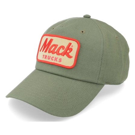 American Needle - Verde unconstructed Boné - Mack Truck Surplus Olive Dad Cap @ Hatstore