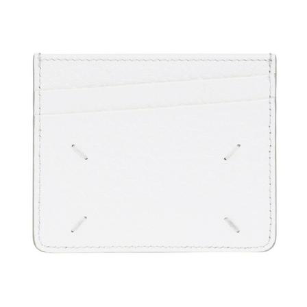 Maison Margiela, Card holder Biały, Mężczyzna, Rozmiar: ONE Size