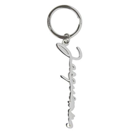 Jacquemus, Keyrings Grijs, Dames, Maat:ONE Size,brass