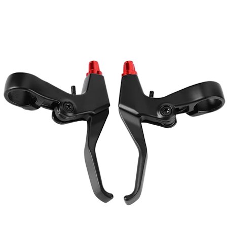 1 pari maastopyörän antislip-jarrukahvat 22 mm/0,87" ohjaustangolle Punainen