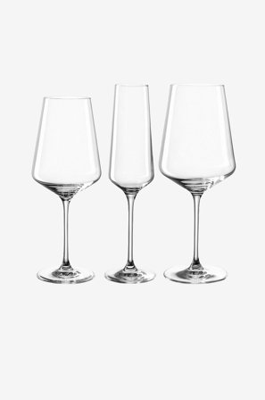 Leonardo - Glass PUCCINI 12-pk - Transparent - Glass - Fra Homeroom