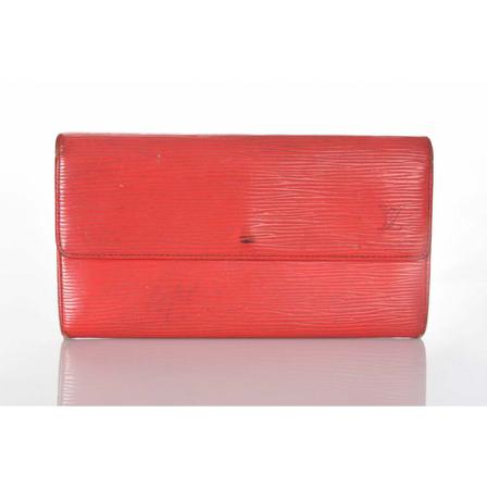 Louis Vuitton Vintage, Pre-owned Wallet Epi Rood, Dames, Maat:ONE Size