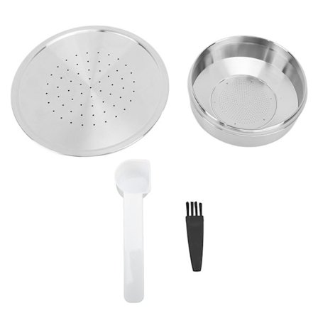 Gjenbrukbare Kaffekapsler Rustfritt Stål Påfyllbar Kapsel Finmasket Avtakbar Lett Å Rengjøre Kaffetilbehør for Senseo HD7801