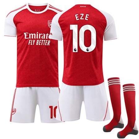 Arsenal Hjemmebanesæt 25/26 Børn Fodboldtrøje & Strømper - Eze 10 No.10 Eze No.10 Eze_yu