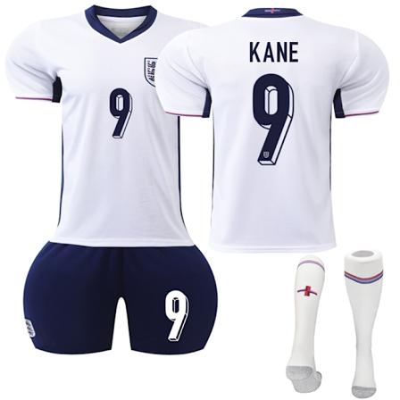 UEFA Euro 2024 Englands Hemmafotbollströja Barn Storlek 9 Kane XXL
