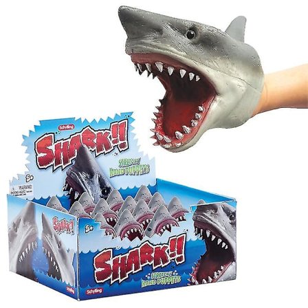 Schylling - Shark Hand Puppets (FMY)