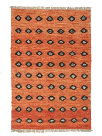 Kelim Nimbaft Matot Käsinkudottu 103X151 Matto Punainen/Tummanpunainen Afganistan