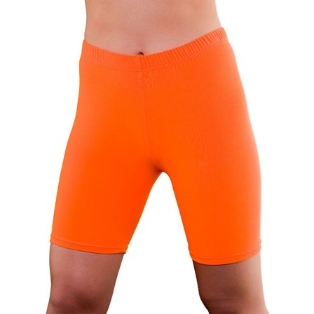 80'er Cykelshorts Neon Orange