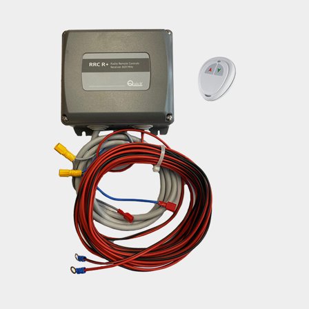 Rádiová ovládací sada (vysílač & přijímač) Quick, kapesní model, 2 kanály, 869 mHz