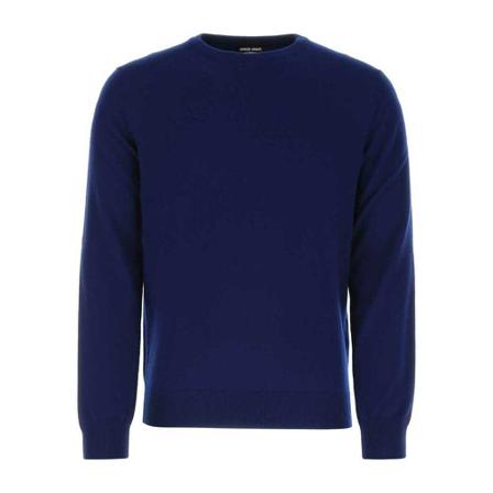 Giorgio Armani, T-Shirts Niebieski, Mężczyzna, Rozmiar: M