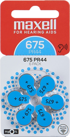 MAXELL PR44 (675) Blue 6p