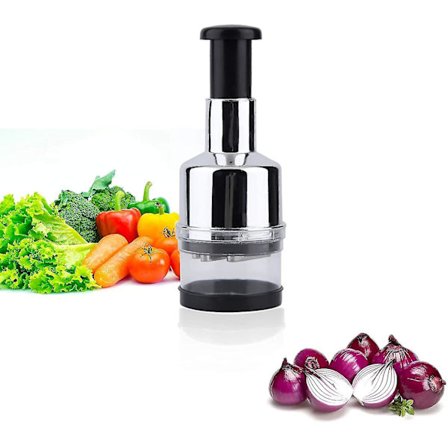 Sipulikutteri, vihannesleikkuri, minisipulileikkuri, monitoiminen leikkuri manuaalinen