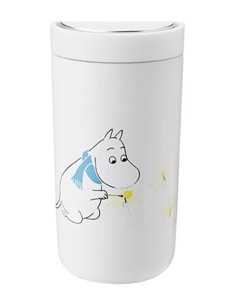 Stelton To Go Click Termokop 0.2 L. Moomin Frost - White - 20 CL