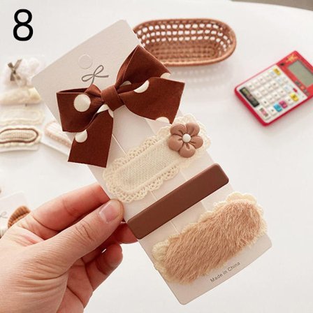 Tecknad Prinsessan Barn Flickor Hårklämmor 8 8