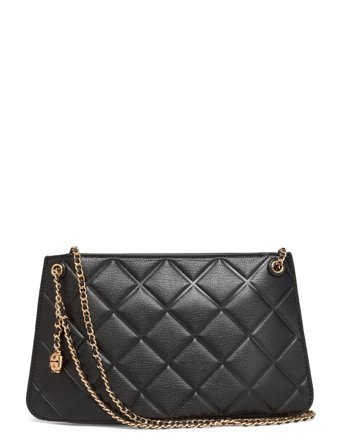 Tory Burch Fleming Pochette - Black - ONE SIZE