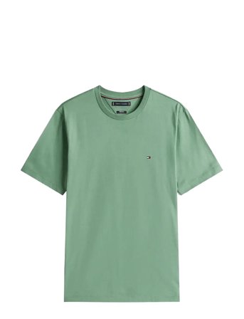 Ess Seasonal Reg Fit Solid Tee Green Tommy Hilfiger