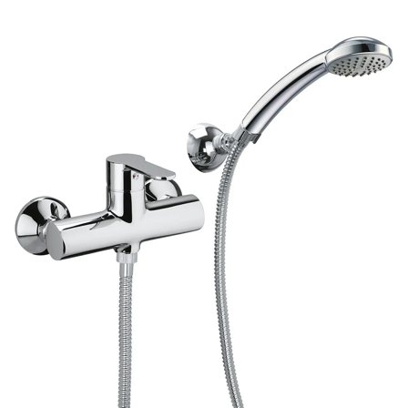 Miscelatore vasca con set doccia Paffoni BLU168D senza deviatore