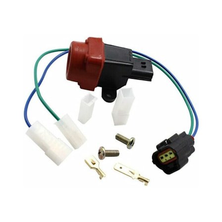 Første treghetssvitsj, kjøretøys krasjsensor, standardtenning, elektrisk drivstoffpumpe - Svart