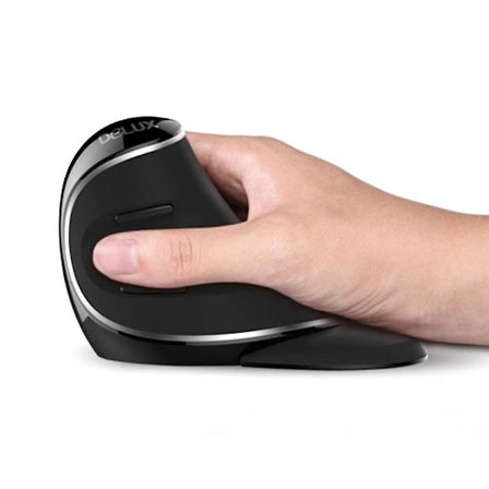 Delux M618 Plus Trådløs Vertikal Gaming Mus