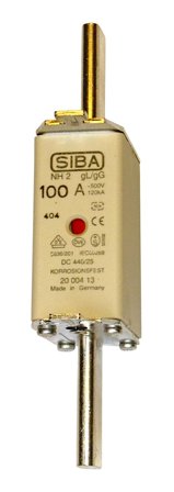 SIBA 2000413.200 Knivsikring NH2, gL/gG 200 A, 3-pakning, Elfordeling & strømforsyning