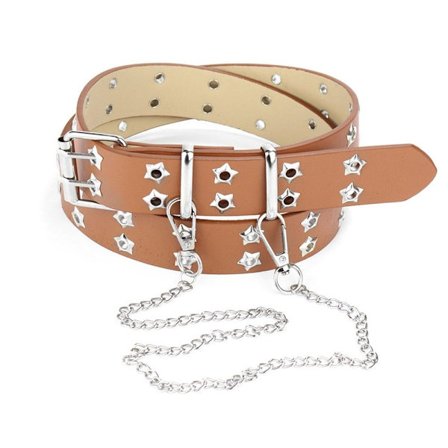 Punk midjebälte Goth midjeband BRUN STYLE1 STYLE1