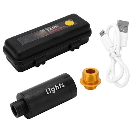 Mini Tracer Unit Svart Paintball UV LED-belysning Fluorescens Filmrekvisitter 11mm CCW 14mm CW