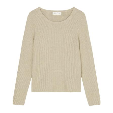 Marc O'Polo Knitted crewneck jumper, slim fit inbo, Dame Striktrøjer