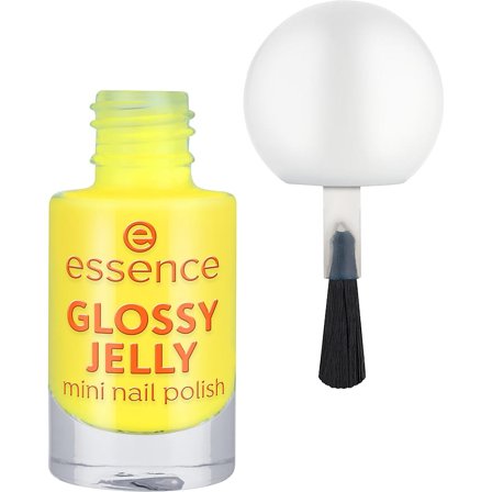 Essence Glossy Jelly Mini Nail Polish 06, Makeup, Neglelak, Farvede Lakker